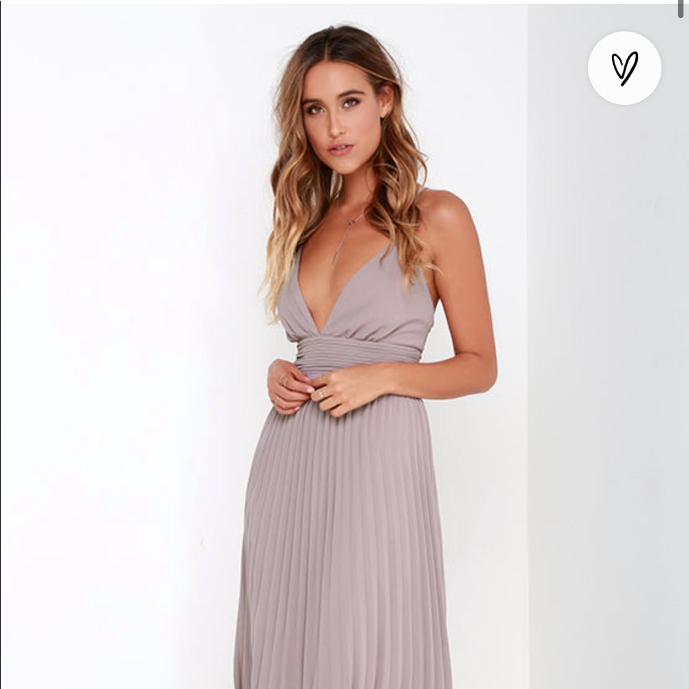 Taupe Maxi Dress